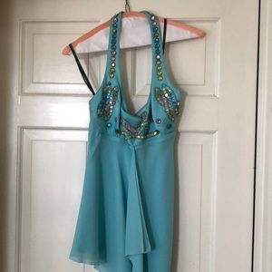 Nicole Miller Collection Sequined Halter Top